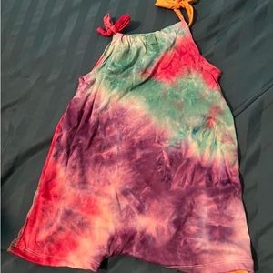 2t handmade tie dye romper